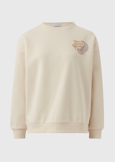 Cream Leisure Club Sweatshirt