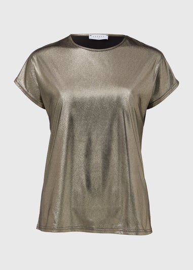 Gold Metallic T-Shirt