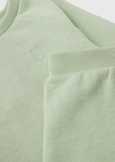 Baby Green Sweatshirt & Joggers Set (Newborn-23mths)