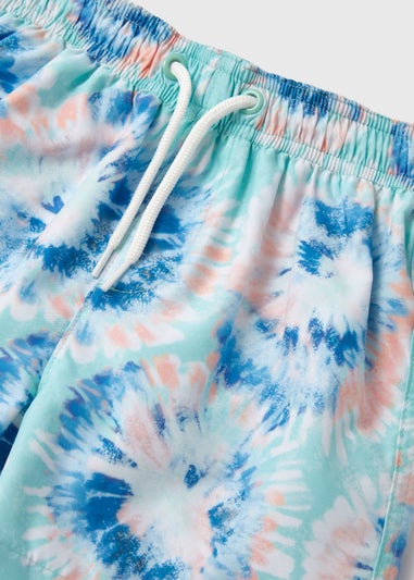 Boys Multicolour Tie Dye Swim Shorts (1-6yrs)