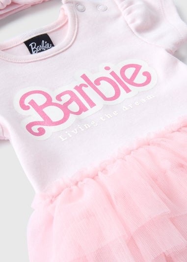 Baby Pink Barbie Tutu Set (Newborn-12mths)