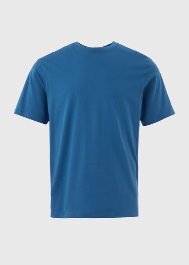 Bright Blue Crew Neck T-Shirt