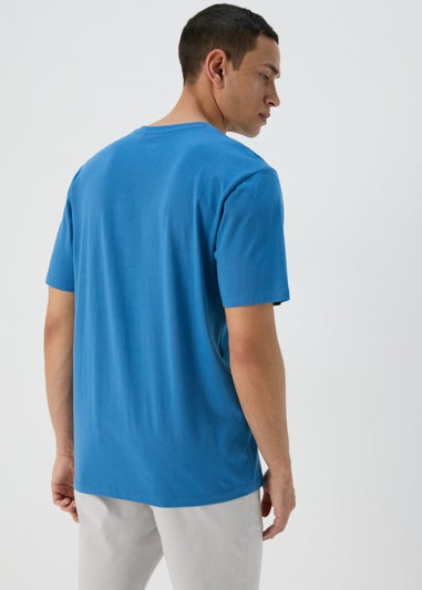 Bright Blue Essential V Neck T-Shirt