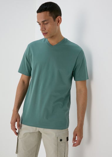 Pine V Neck T-Shirt