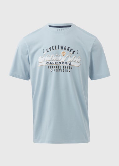 Light Blue Cycle Works T-Shirt