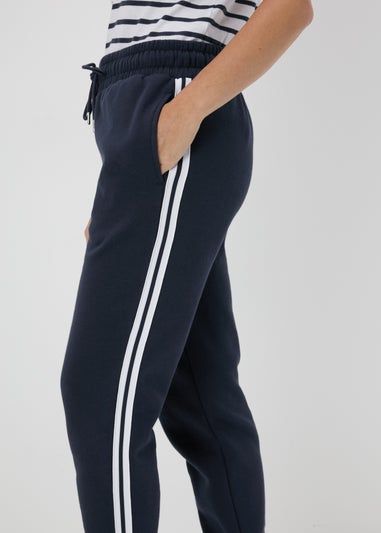 Navy Tapered Joggers