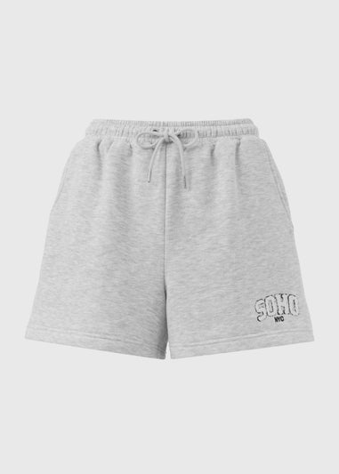 Grey Collegiate Shorts