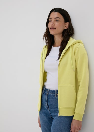 Lime Zip Hoody