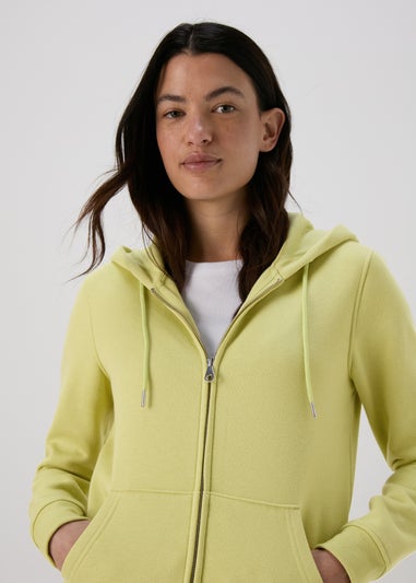 Lime Zip Hoody