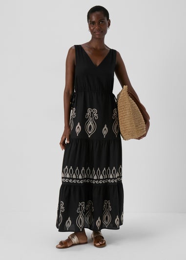 Et Vous Black Maxi Dress