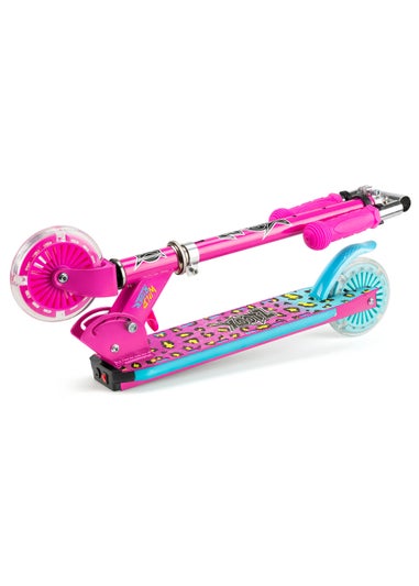 Xootz Wild Rider Led Scooter - Pink