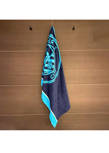 Man City FC Badge Towel