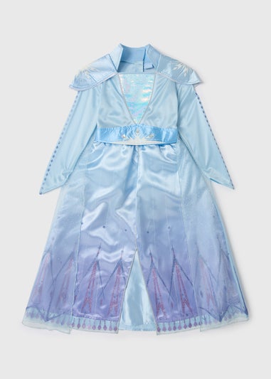 Kids Disney Blue Elsa Fancy Dress Costume (3-9yrs)