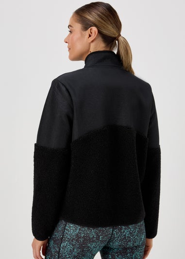 Souluxe Black Block Fleece
