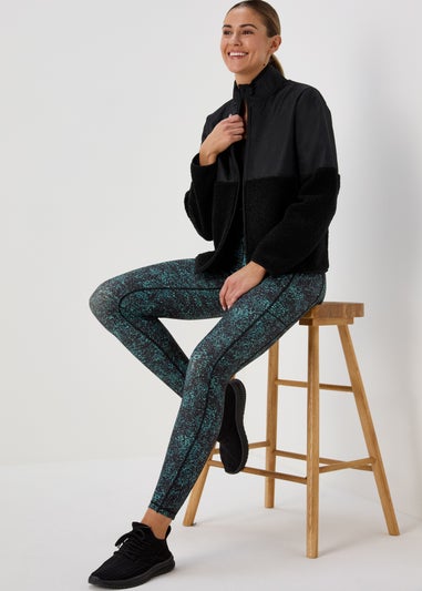 Souluxe Black Block Fleece
