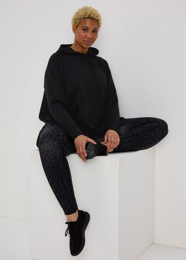 Souluxe Black Longline Hoodie
