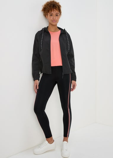 Souluxe Black Technical Run Jacket