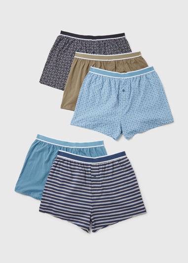 5 Pack Loose Fit Trunks