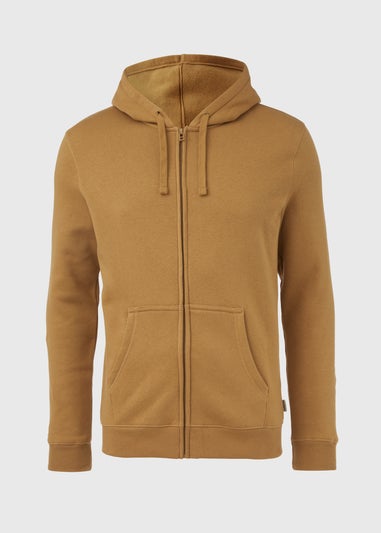 Bronze Essential Zip Up Hoodie