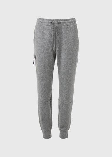 Grey Marl Souluxe Technical Joggers