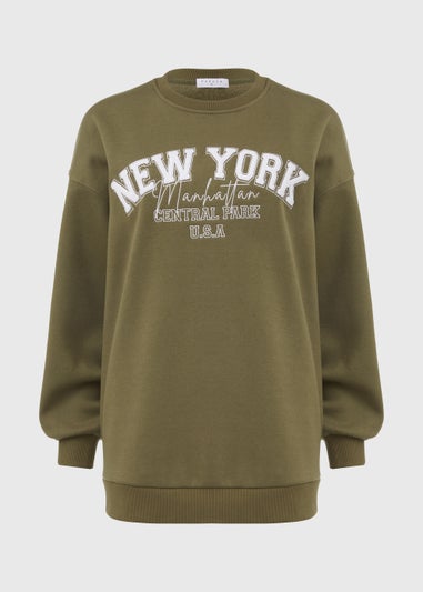 Khaki New York Sweatshirt