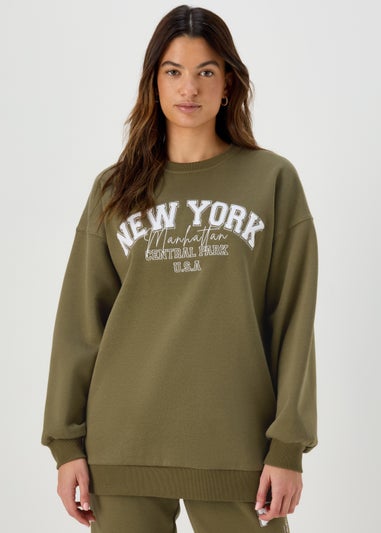 Khaki New York Sweatshirt