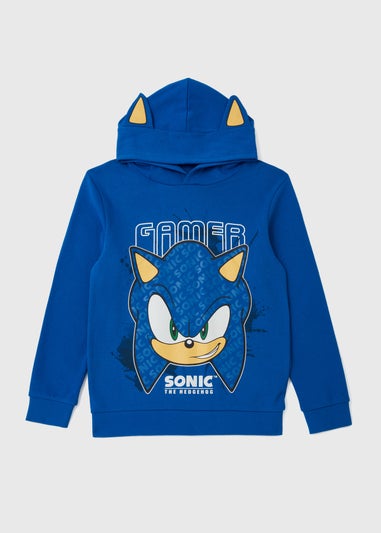 Sega Boys Sonic Blue Hoodie (5-12yrs)