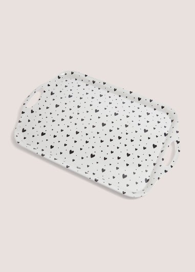 Melamine Heart Tray