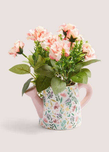 Watering Can Floral Planter (15cm  x 20cm)