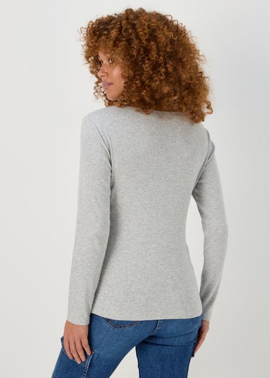 Grey Long Sleeve T-shirt