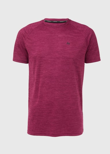 Souluxe Berry Two Tone T-Shirt