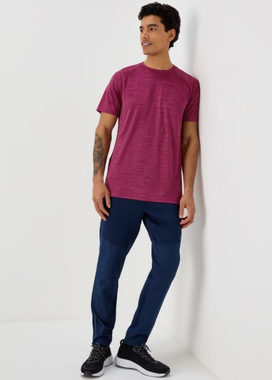 Souluxe Berry Two Tone T-Shirt