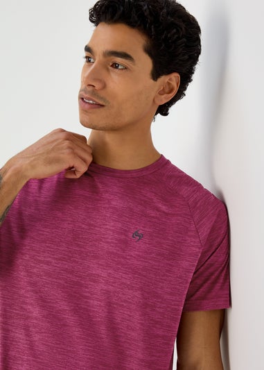 Souluxe Berry Two Tone T-Shirt