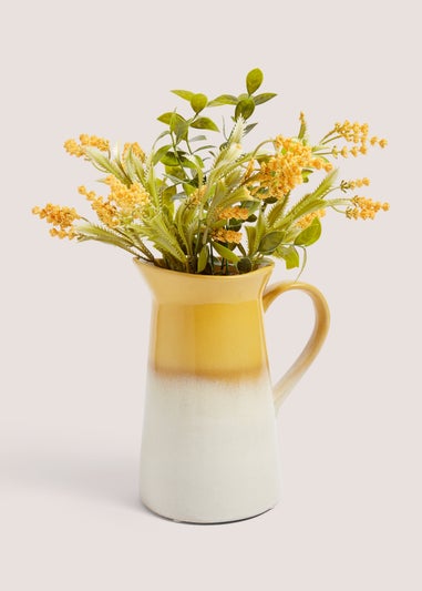 Ombre Ceramic Flower Jug (41cm x 12cm x 17cm)