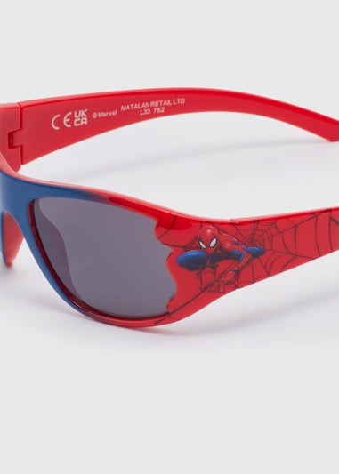 Kids Red Spiderman Sunglasses (3+yrs)