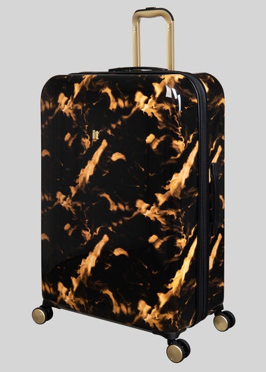 IT Luggage Multicolour Marble Print Suitcase