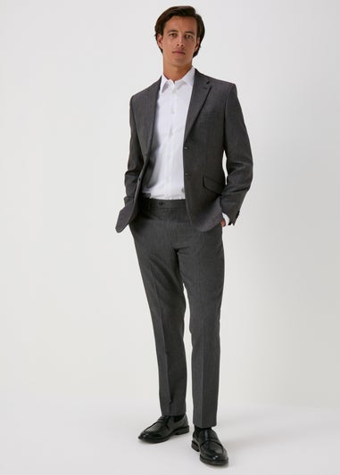Taylor & Wright Charcoal Albert Tailored Fit Jacket