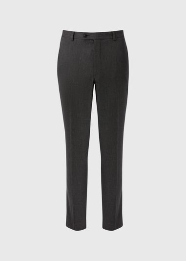 Taylor & Wright Charcoal Albert Tailored Fit Trousers