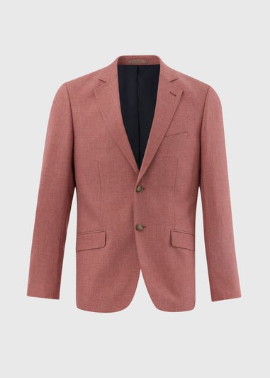 Taylor & Wright Parton Pink Slim Fit Suit Jacket
