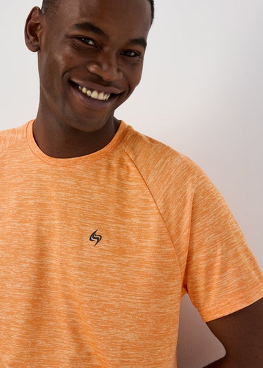 Souluxe Orange 2 Tone Essential T-Shirt