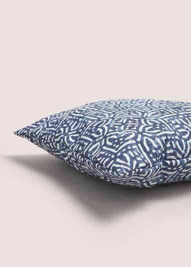 Blue Scatter Tile Cushion (43cm x 43cm)