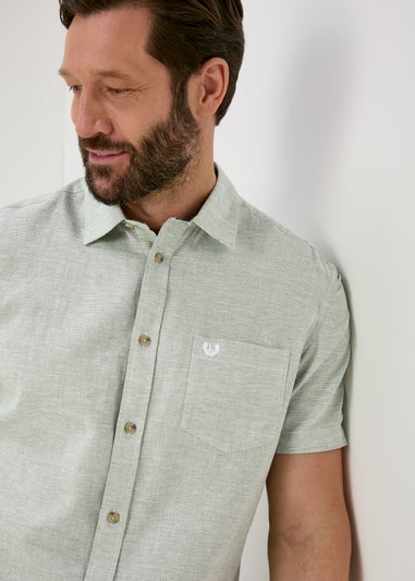 Lincoln Green Linen Shirt