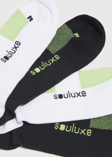 Souluxe 4 Pack Sports Socks