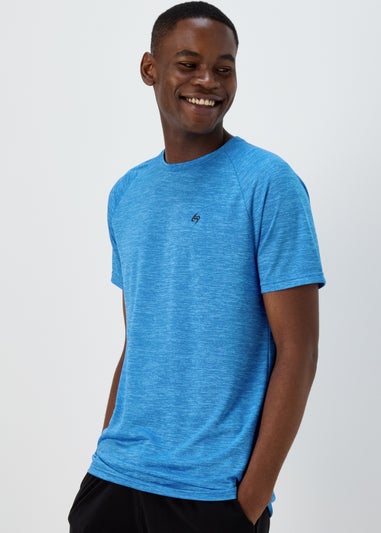 Souluxe Blue 2 Tone T-Shirt
