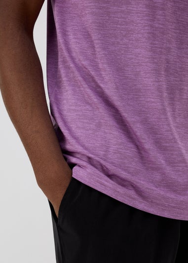 Souluxe Purple Dual Tone T-Shirt