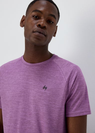 Souluxe Purple Dual Tone T-Shirt