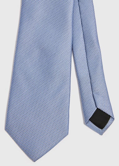 Taylor & Wright Blue Plain Tie