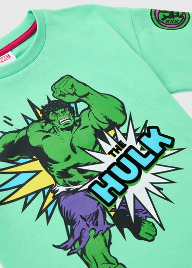 Marvel Boys Green Hulk T-Shirt (1-9yrs)
