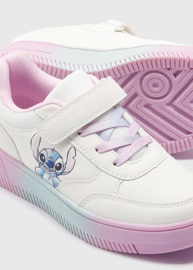 White Lilo & Stitch Trainers (Younger 9-Older 2)
