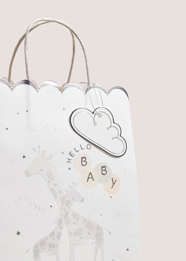 Grey Baby Shower Small Bag